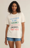 Z Supply Vino Boyfriend Tee Sea Salt