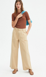Compania Fantastica Cotton Pant Beige