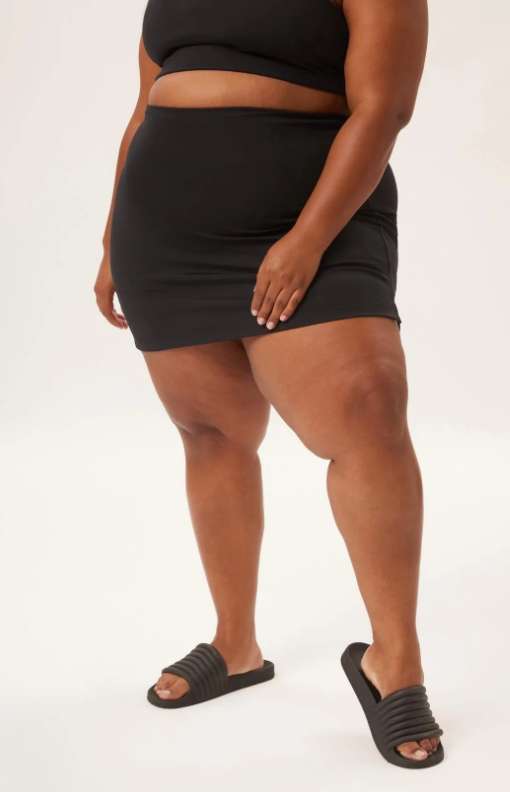 Girlfriend Collective Sport Skort Black