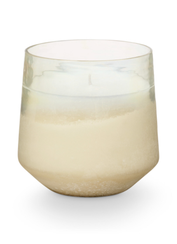 Illume Baltic Glass Candle Winter White