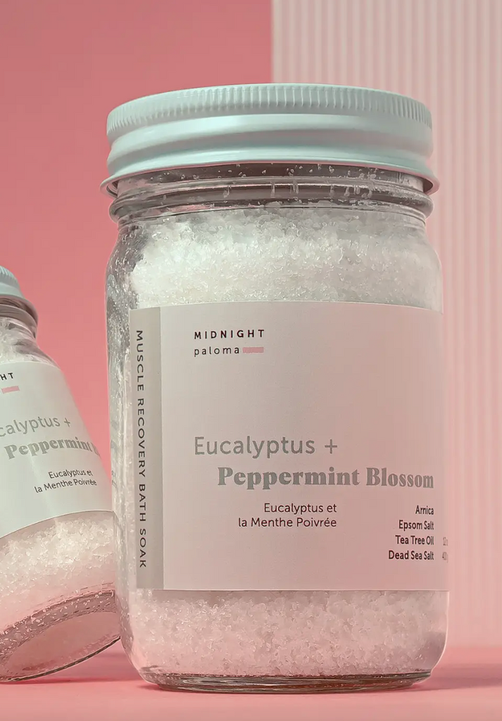 Midnight Paloma Eucalyptus + Peppermint 12oz Bath Soak