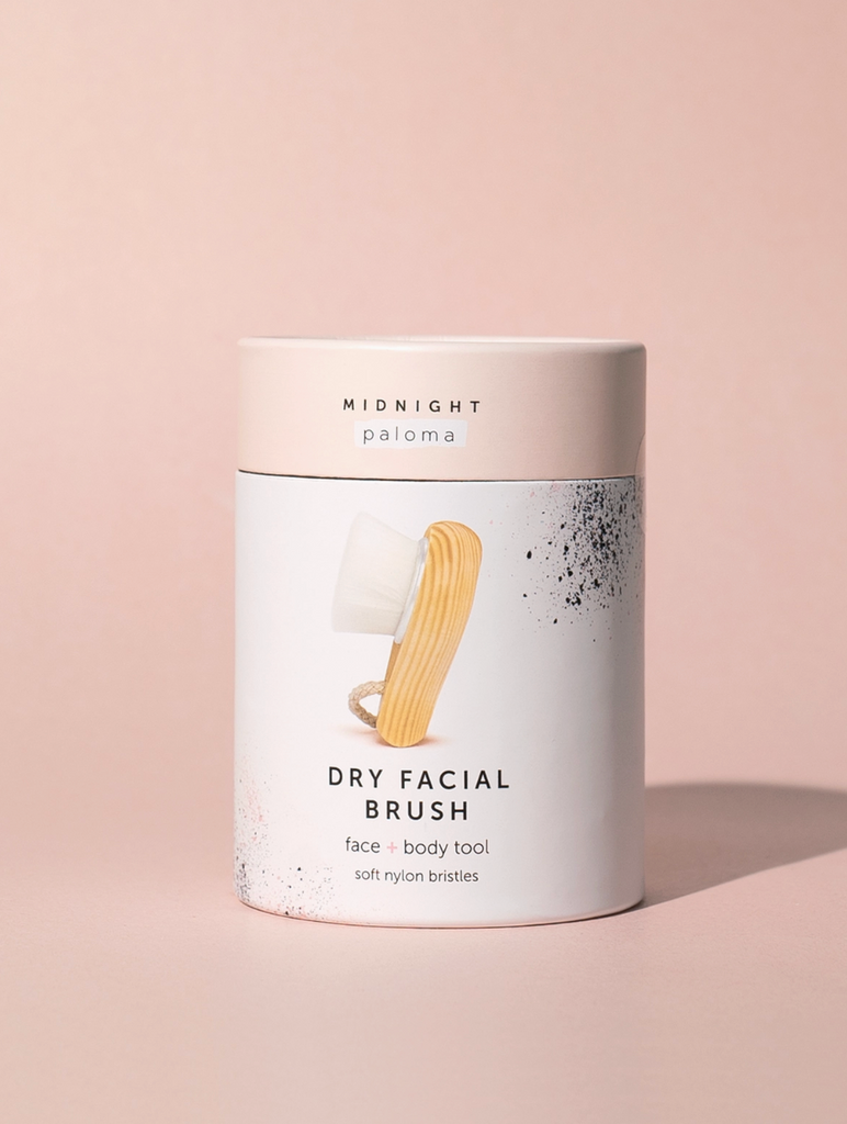 Midnight Paloma Dry Facial Brush