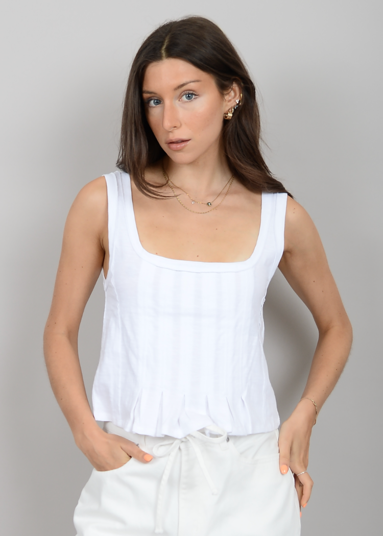 RD Style Thea Tank In White