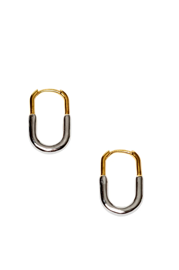 Zoe Jewelry Halo Pin Hoops