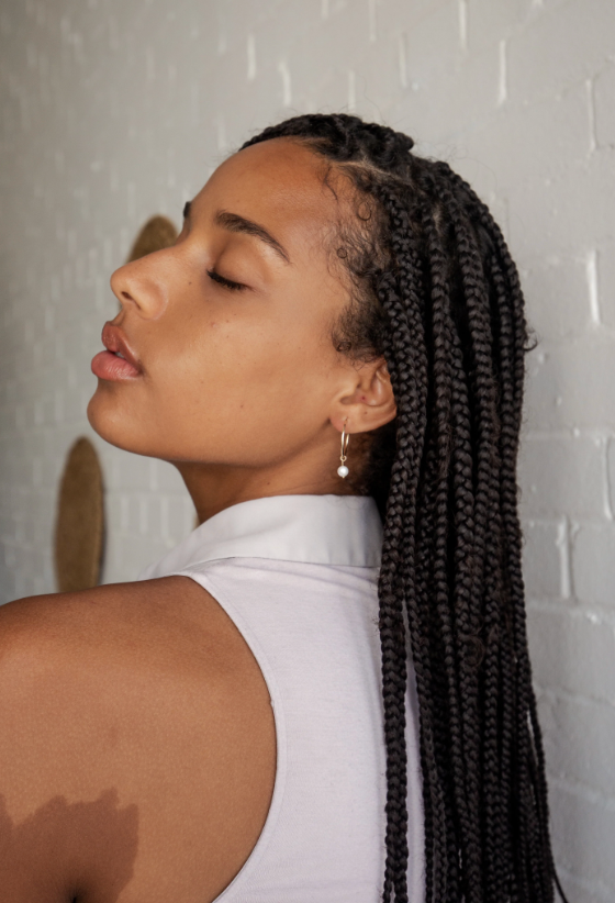 Kali & Sun Endless Pearl Hoops