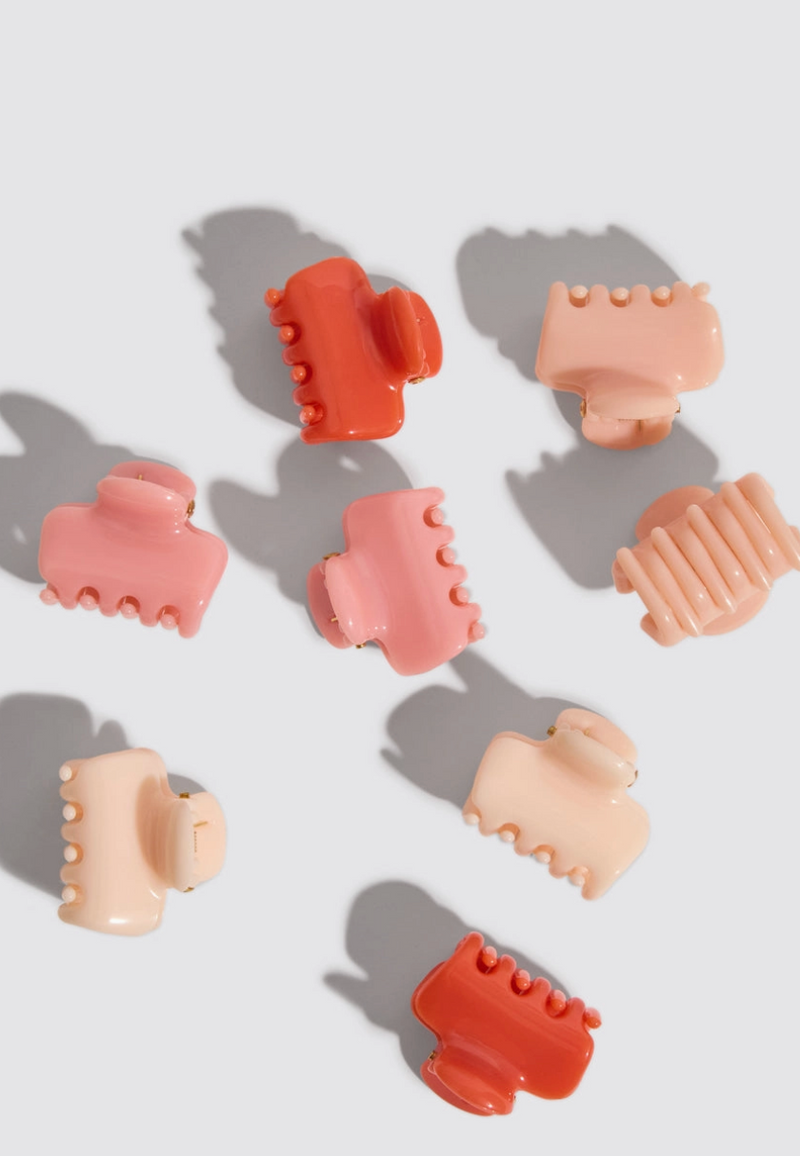 Kitsch Mini Cloud Clips In Cherry Blossom