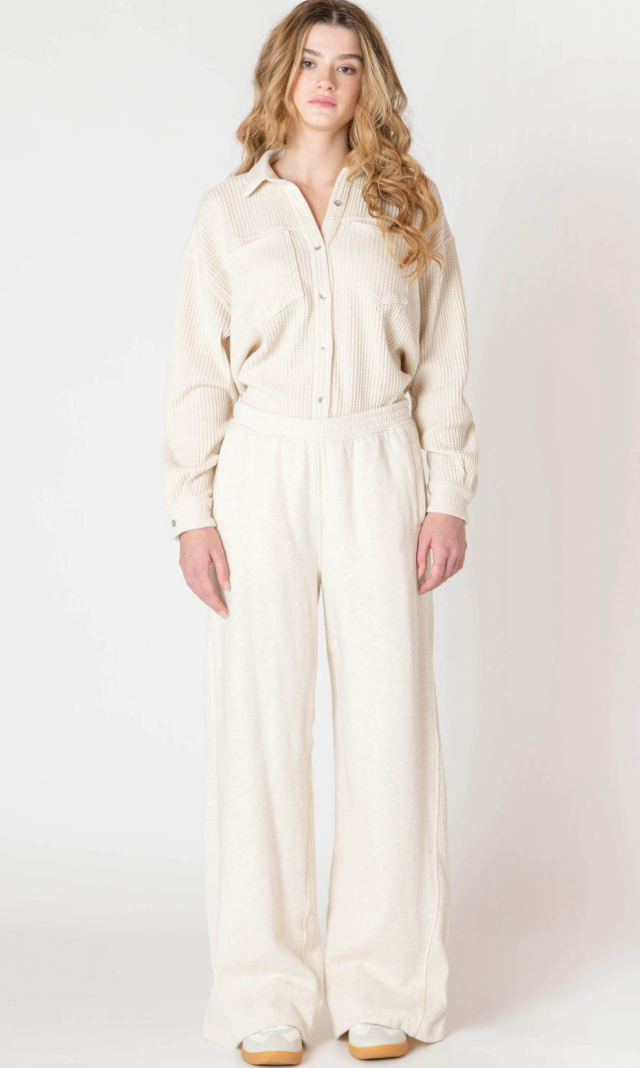 Room 34 Wide Leg Pant Cake Batter