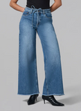 Lola Jeans Milan High Rise Wide Leg Divine Blue