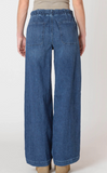Room 34 Wide Leg Denim Pant Dark Wash