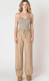 Room 34 Flowy Tencel Pant Safari