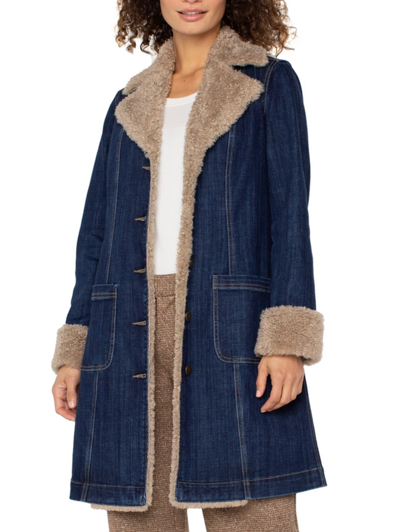 Liverpool Sherpa Denim Jacket