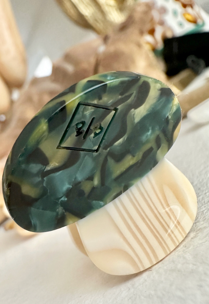 Pika & Bear Cubensis Mushroom Mini Clip Forest