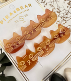 Pika & Bear Triple Trouble Cat Clip Set Ginger