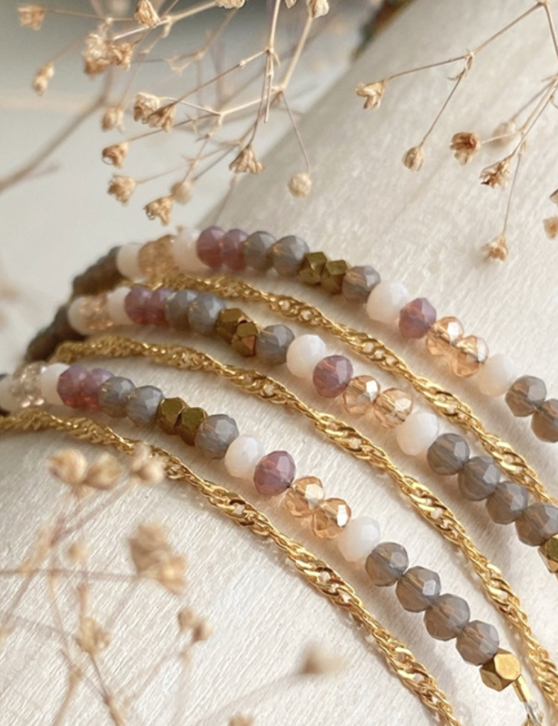 Pika & Bear Diamond Dog Bracelet Storm