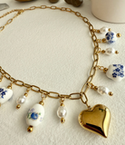 Pika & Bear Amelia Charm Necklace Gold