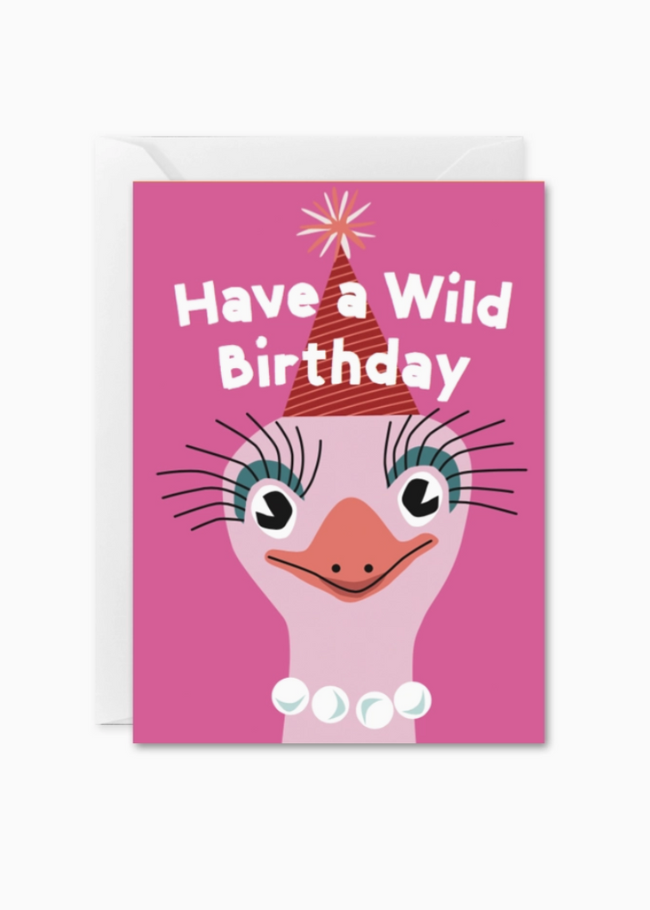 The Beautiful Project Wild Birthday Mini Card