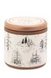 Paddywax Cypress & Fir Mini Tin Candle White