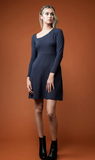 Fireflies For Lanterns Claudia Dress Navy
