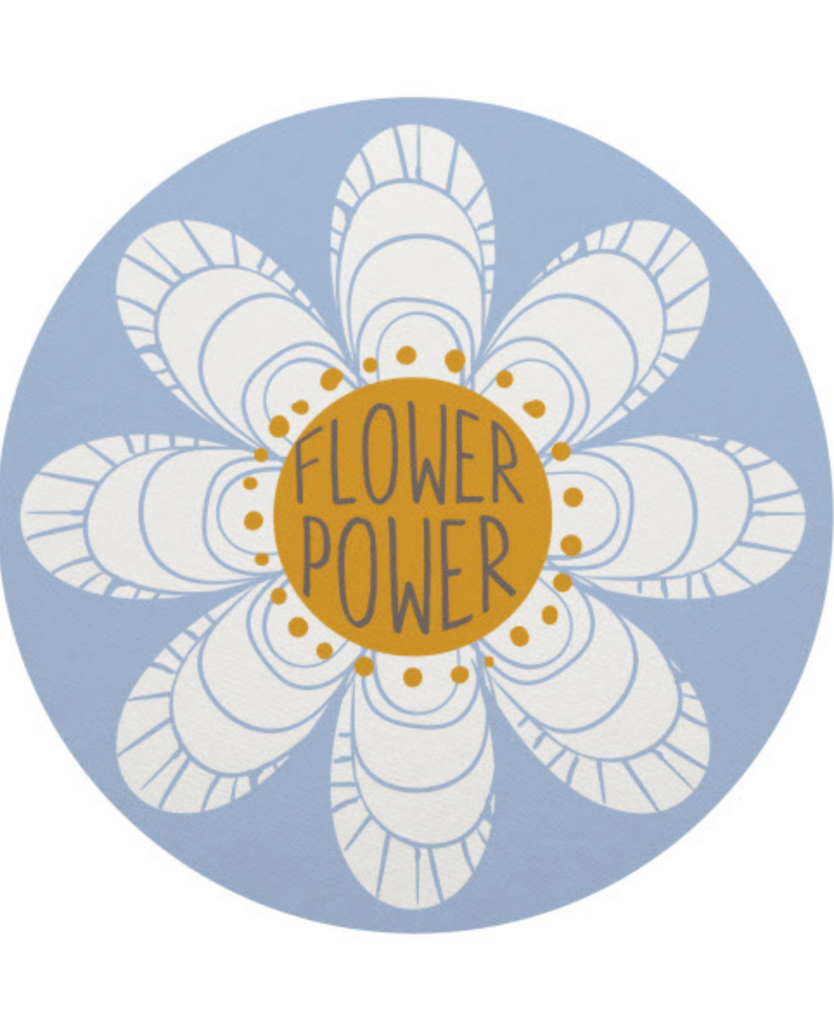 Karma Flower Power Sticker