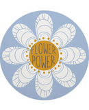 Karma Flower Power Sticker