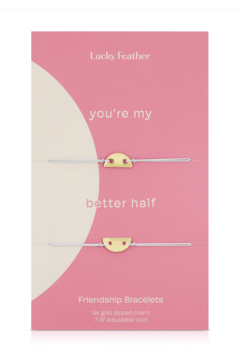 Lucky Feather Friendship Bracelet Better Half