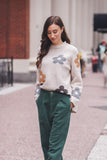 Papillon Daisy Pullover Taupe