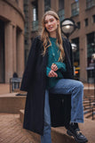 Papillon Marled Pullover Teal