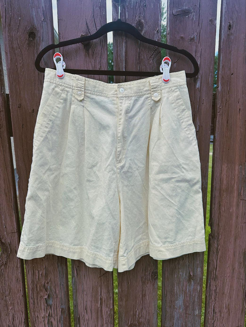 Sneezeweed Butter Yellow Shorts