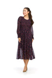 Papillon Maxi Paisley Print Smock Dress