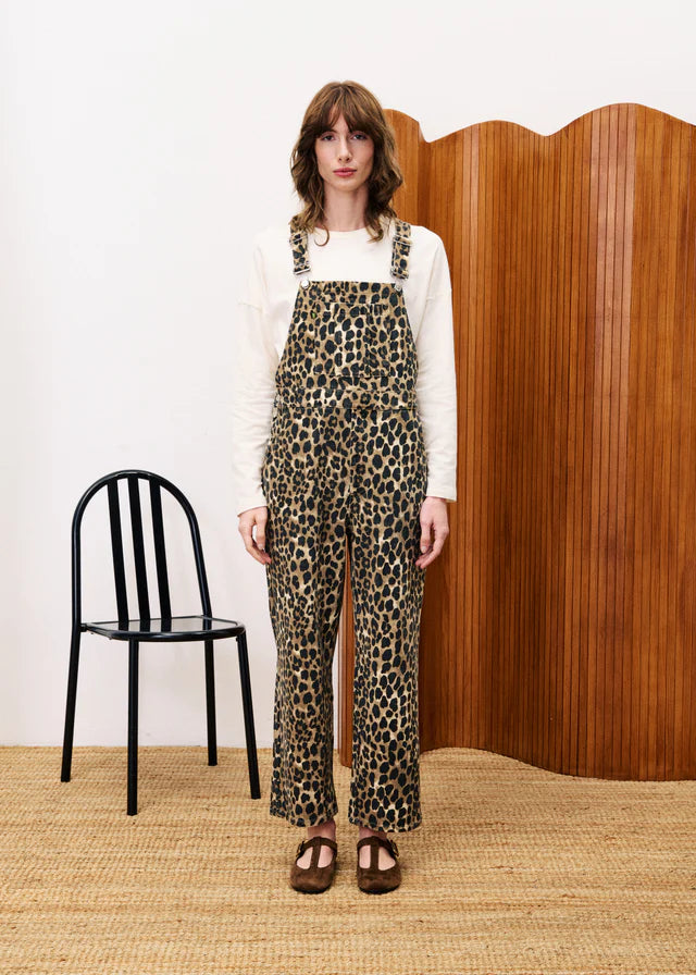 FRNCH Moringa Overalls Leopard