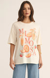 Z Supply Mimosa SoCal Tee In Sea Salt