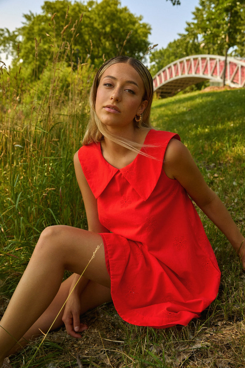 Marigold Clemence Dress Tomato