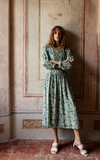 Atelier Reve Evellin Midi Dress Green