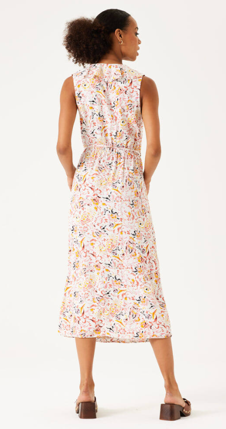 Kyra Floral Midi Dress – Beloved Clothing Co.