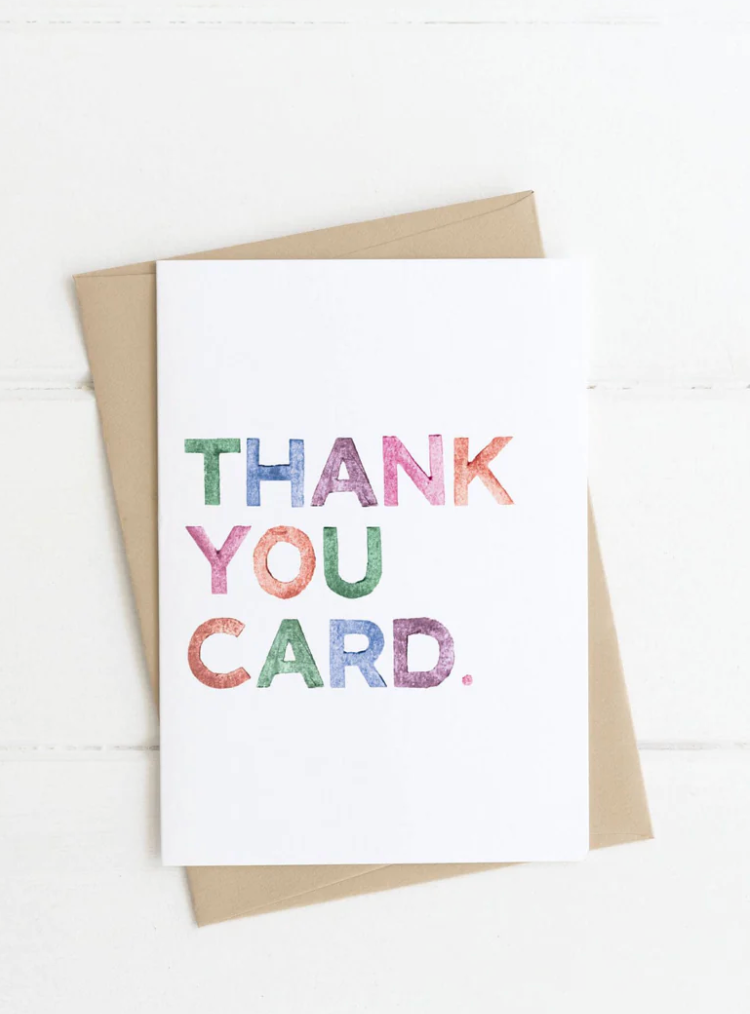 Made By A Potato Thank You Card