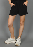 RD Style Sam Linen Short Black