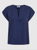 Minimum Gillian Blouse Medieval Blue