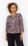 Soyaconcept Felicity Print Blouse Wine