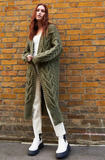 Cara & The Sky Alex Cardigan Khaki