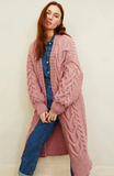 Cara & The Sky Alex Cardigan Dusky Pink