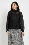 Angel Eye Melody Blouse Black