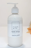 Fresh Wife Soap Co Hand Lotion Vanilla Cream