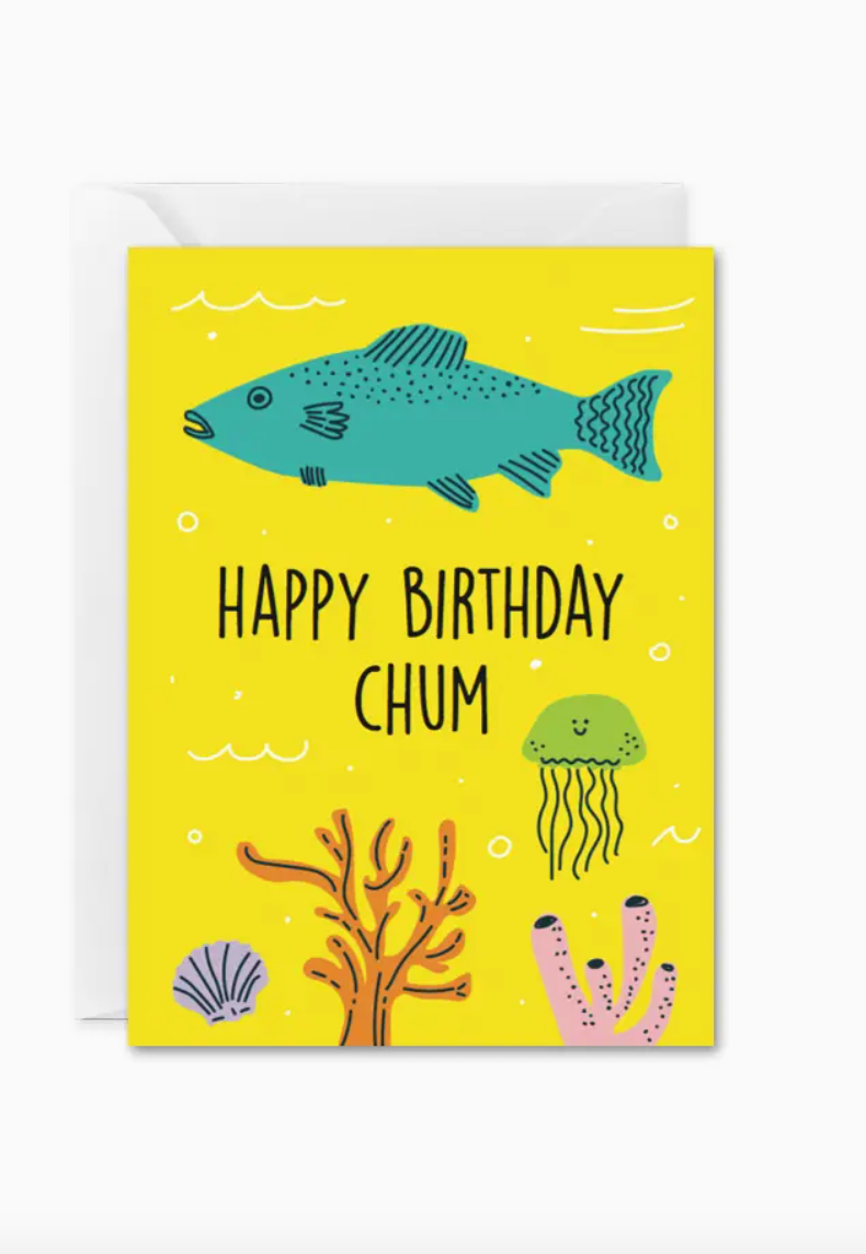 The Beautiful Project Chum Birthday Mini Card