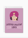 The Beautiful Project Positive Vibes Mini Card