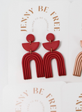 Jenny Be Free Jenny Arch Earring Cherry Pie