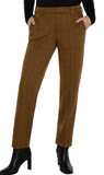 Liverpool Kelsey Trouser Jasper Brown Stripe