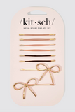 Kitsch Bow Bobby Pin Set