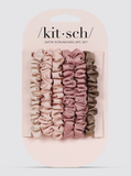 Kitsch Satin Scrunchie Set Terracotta