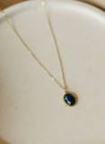 Elizabeth Lyn Enid Necklace Lapis Lazuli