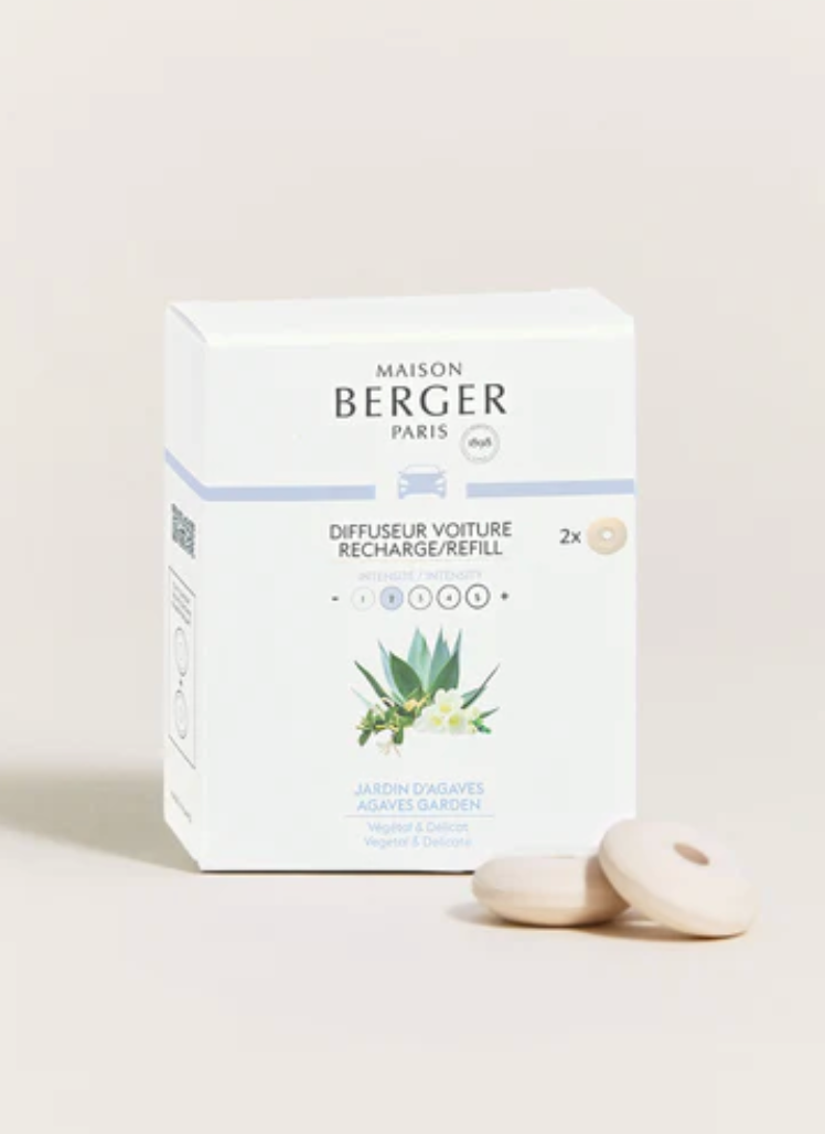 Maison Berger Agave Gardens Car Diffuser Refill
